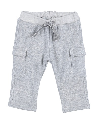 PETIT BATEAU Casual trouser Light grey 64% Polyester, 34% Cotton, 2% Elastane