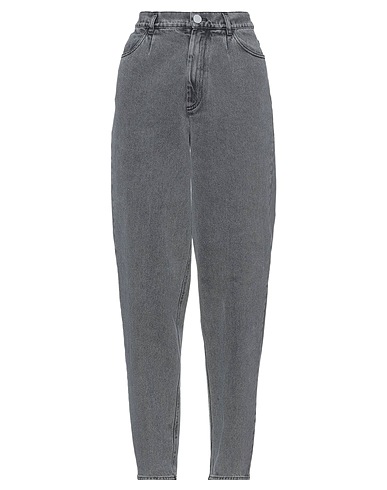 FORTE_FORTE Denim trousers Grey 100% Cotton