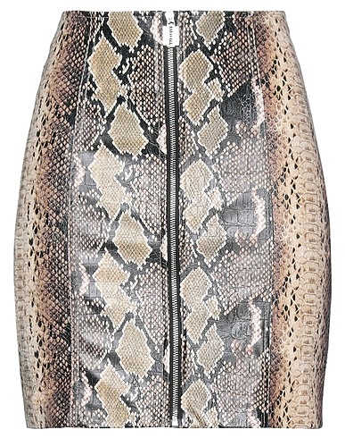 ANIYE BY Mini skirt Sand 100% Polyester, Polyurethane