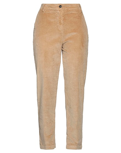 ALESSIA SANTI Casual pants Sand 76% Cotton, 22% Modal, 2% Elastane