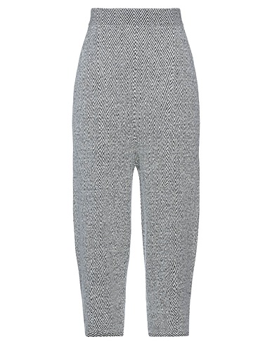 ALESSIA SANTI Casual trouser White 42% Cotton, 28% Alpaca wool, 17% Polyamide, 13% Wool
