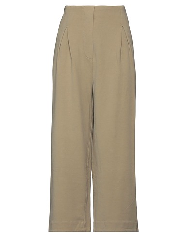 ALESSIA SANTI Casual pants Military green 95% Cotton, 5% Elastane