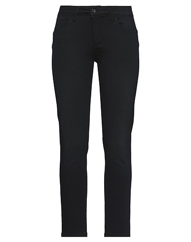 LIU •JO Denim trousers Black 40% Viscose, 27% Cotton, 15% Modal, 15% Polyester, 3% Elastane