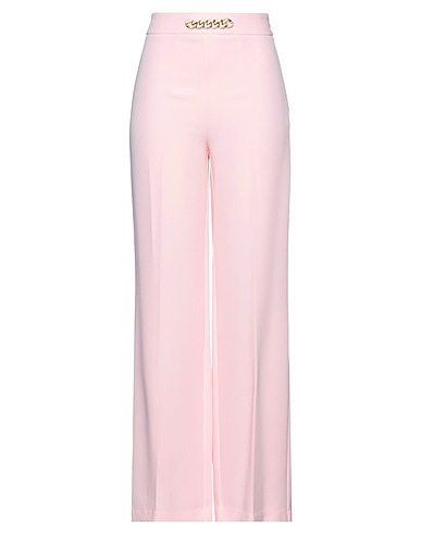 VICOLO Casual trouser Pink 88% Polyester, 12% Elastane