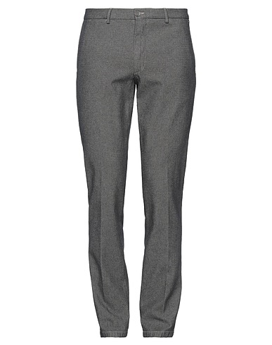 MANUEL RITZ Casual trouser Lead 80% Cotton, 18% Polyester, 2% Elastane
