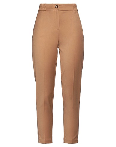 NENETTE Pantalone Cammello 62% Poliestere, 35% Viscosa, 3% Elastan