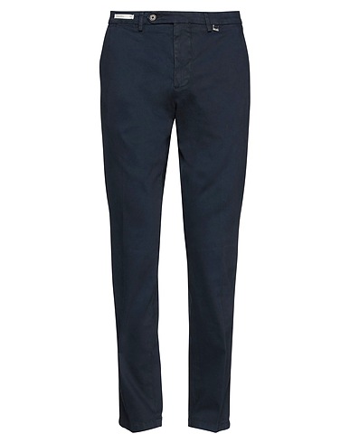 PAOLONI Pantalone Blu notte 97% Cotone, 3% Elastan