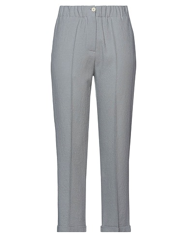 ALYSI パンツ CHOCOLAT グレー バージンウール 100%