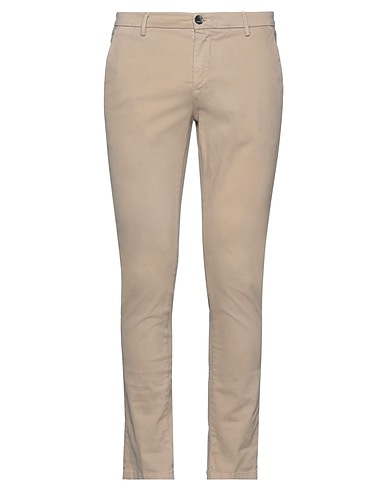 YAN SIMMON Pantalone Beige 97% Cotone, 3% Elastan