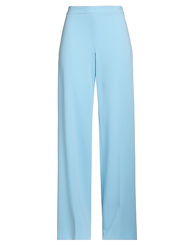 MAISON COMMON Pantalon Bleu clair 65% Triacétate, 35% Polyester