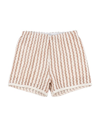 DIXIE Shorts & Bermuda Ivory 78% Cotton, 15% Polyester, 7% Other Fibres