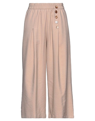 SKATÏE Casual trouser Light brown 78% Viscose, 20% Polyamide, 2% Elastane