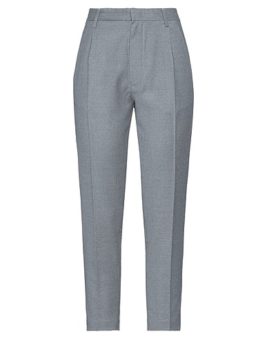 DONDUP Pantalone Grigio 99% Lana Vergine, 1% Elastan