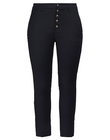 DONDUP Casual trouser Midnight blue 99% Virgin Wool, 1% Elastane