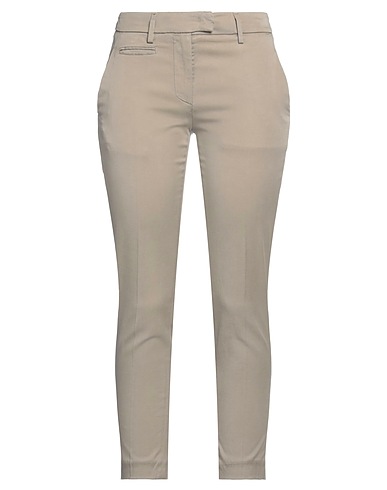 DONDUP Casual trouser Khaki 57% Lyocell, 40% Cotton, 3% Elastane
