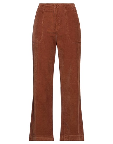 INCOTEX Casual trouser Brown 99% Cotton, 1% Elastane