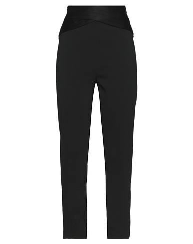 SPACE SIMONA CORSELLINI Pantalone Nero 56% Acetato, 41% Viscosa, 3% Elastan