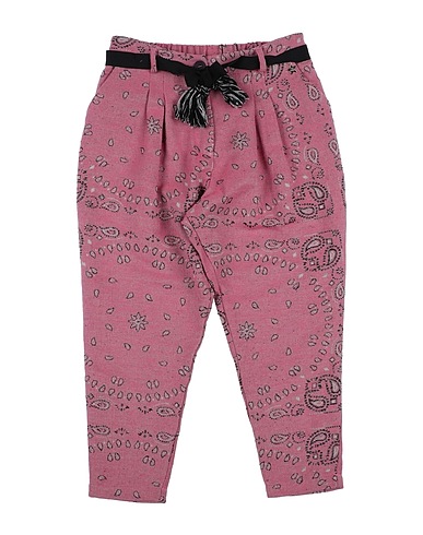 SOUVENIR Pantalone Fucsia 47% Cotone, 32% Poliestere, 14% Acrilico, 7% Altre Fibre