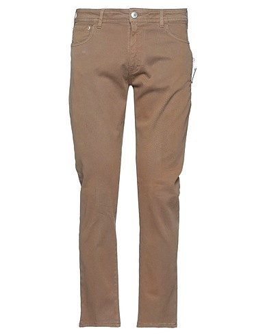 YES LONDON Pantalone Khaki 98% Cotone, 2% Elastan