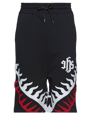 IHS Shorts & Bermuda Black 100% Cotton