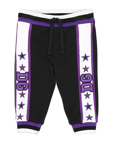 DOLCE&GABBANA Pantalone Viola 100% Cotone, Poliestere, Viscosa, Elastan