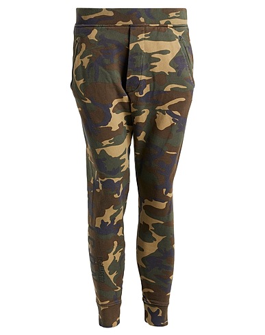 DSQUARED2 Casual pants Beige 100% Cotton, Elastane