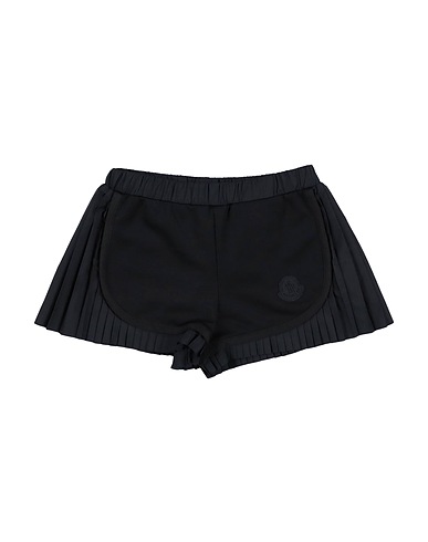 MONCLER Shorts & Bermuda Black 65% Polyester, 35% Cotton