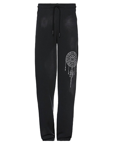 MARCELO BURLON Casual trouser Black 100% Cotton