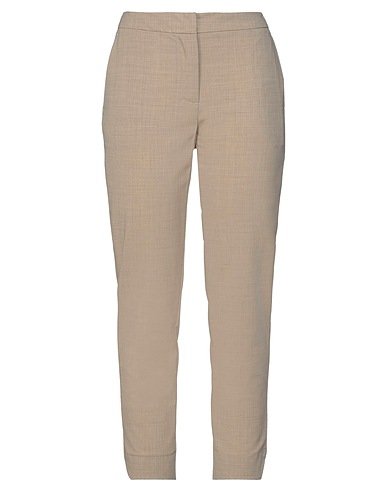 LORENA ANTONIAZZI Casual trouser Sand 96% Virgin Wool, 4% Elastane, Polyester, Cotton
