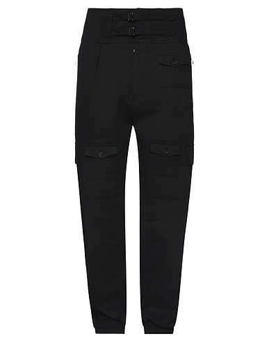 DOLCE&GABBANA Casual trouser Black 99% Cotton, 1% Elastane