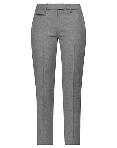 DONDUP Casual pants Grey 99% Virgin Wool, 1% Elastane