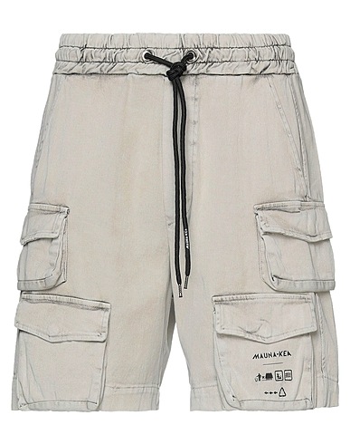 MAUNA KEA Shorts & Bermuda Khaki 97% Cotone, 3% Elastan