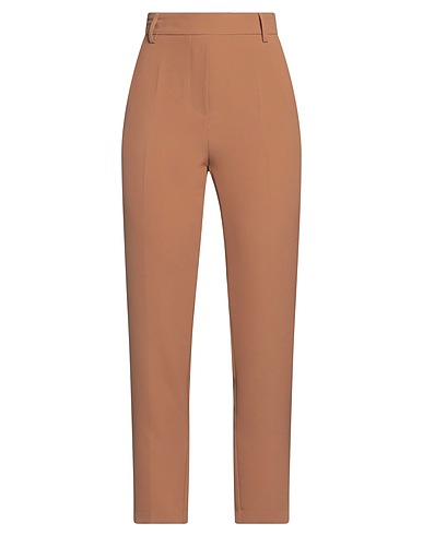 RUE DU BAC Pantalone Cammello 91% Poliestere, 9% Elastan