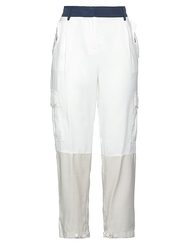 LORENA ANTONIAZZI Cargo White 87% Viscose, 13% Polyester