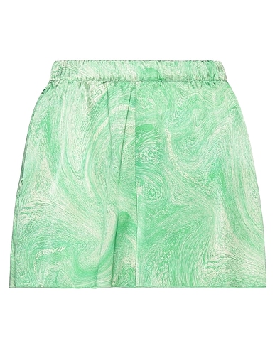 OPENING CEREMONY Shorts & Bermuda Light green 97% Polyester, 3% Elastane