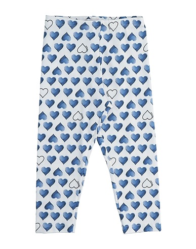 MONNALISA Leggings Midnight blue 91% Cotton, 9% Elastane