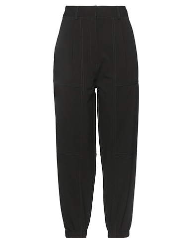 ANIYE BY Casual trouser Black 63% Polyester, 33% Viscose, 4% Elastane