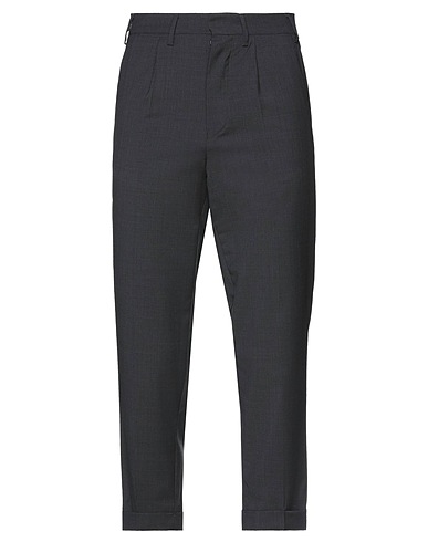 GRIFONI Pantalone Antracite 100% Lana Vergine