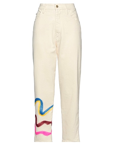 CYCLE Denim pants Beige 100% Cotton