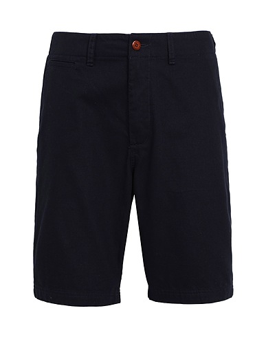 SUPERDRY Shorts & Bermuda Blu notte 98% Cotone, 2% Elastan