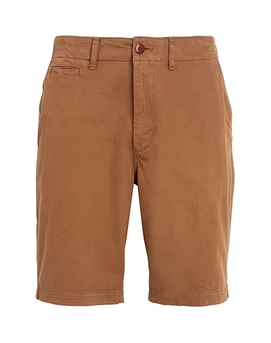 SUPERDRY Shorts & Bermuda Camel 98% Cotton, 2% Elastane