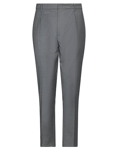 DONDUP Casual pants Grey 99% Virgin Wool, 1% Elastane