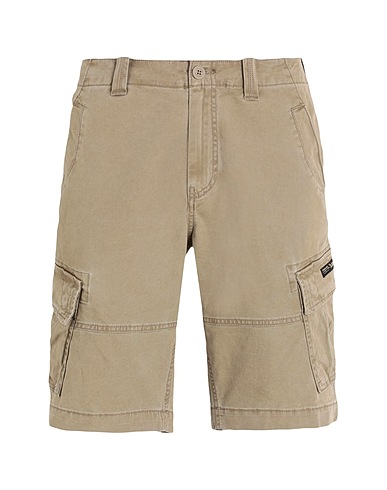 SUPERDRY Shorts & Bermudas Khaki 98% Baumwolle, 2% Elastan