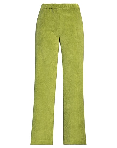 RUE DU BAC Pantalone Verde 85% Poliestere, 12% Poliammide, 3% Elastan