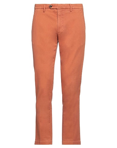 MICHAEL COAL Pantalone Cuoio 98% Cotone, 2% Elastan
