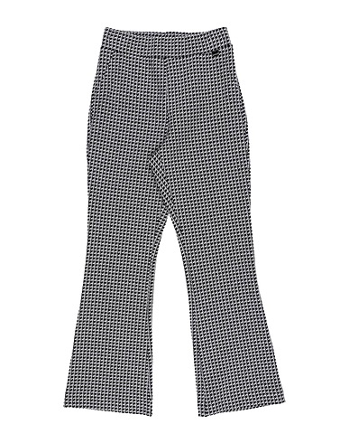 MONNALISA Casual trouser Black 73% Cotton, 19% Polyester, 6% Polyamide, 2% Elastane