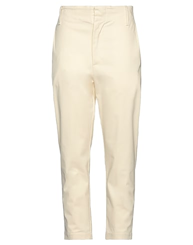 FLOOR Casual trouser Beige 97% Cotton, 3% Elastane