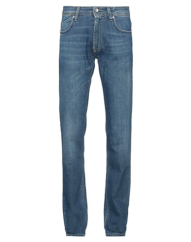 RE_HASH Denim trousers Blue 92% Cotton, 6% Elastomultiester, 2% Elastane