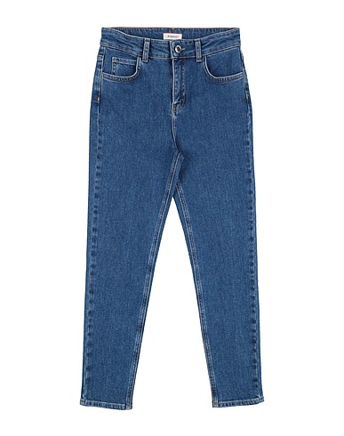 PINKO UP Denim pants Blue 99% Cotton, 1% Elastane