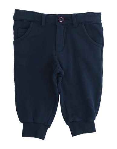 BYBLOS Casual trouser Midnight blue 94% Cotton, 6% Elastane